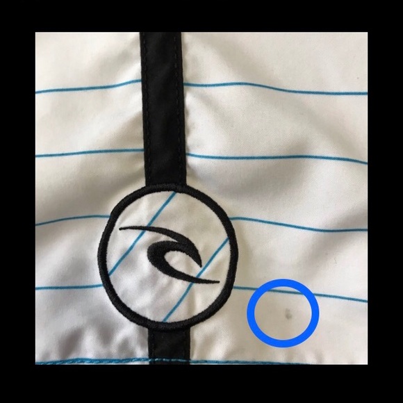 Rip Curl Men’s Boardshorts, Size 38, Colour Blue & White with Stripes. - Picture 10 of 14